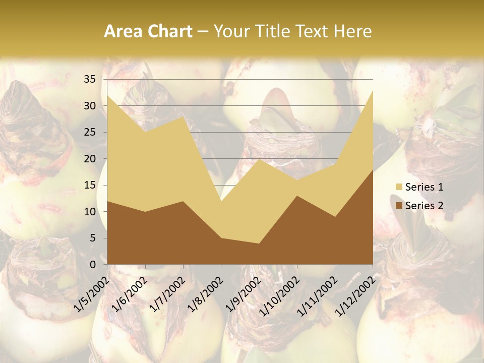 A Bunch Of Onions Sitting On Top Of A Table PowerPoint Template