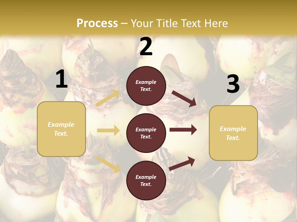 A Bunch Of Onions Sitting On Top Of A Table PowerPoint Template