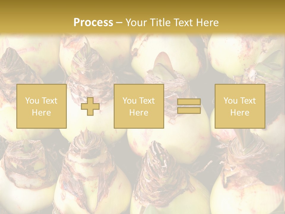 A Bunch Of Onions Sitting On Top Of A Table PowerPoint Template