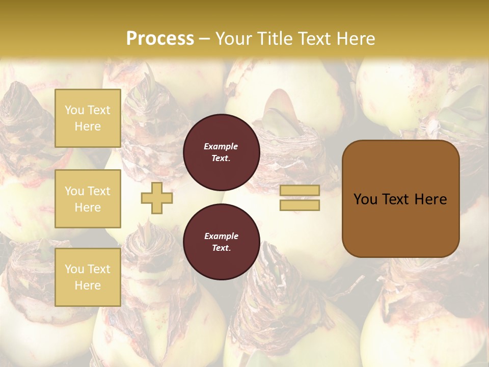 A Bunch Of Onions Sitting On Top Of A Table PowerPoint Template