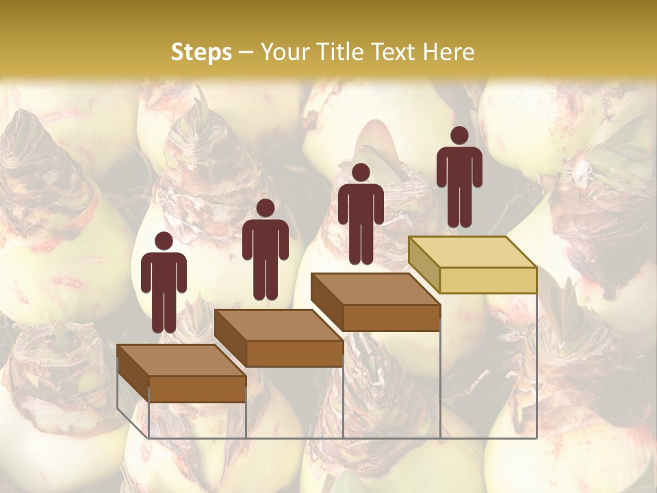 A Bunch Of Onions Sitting On Top Of A Table PowerPoint Template