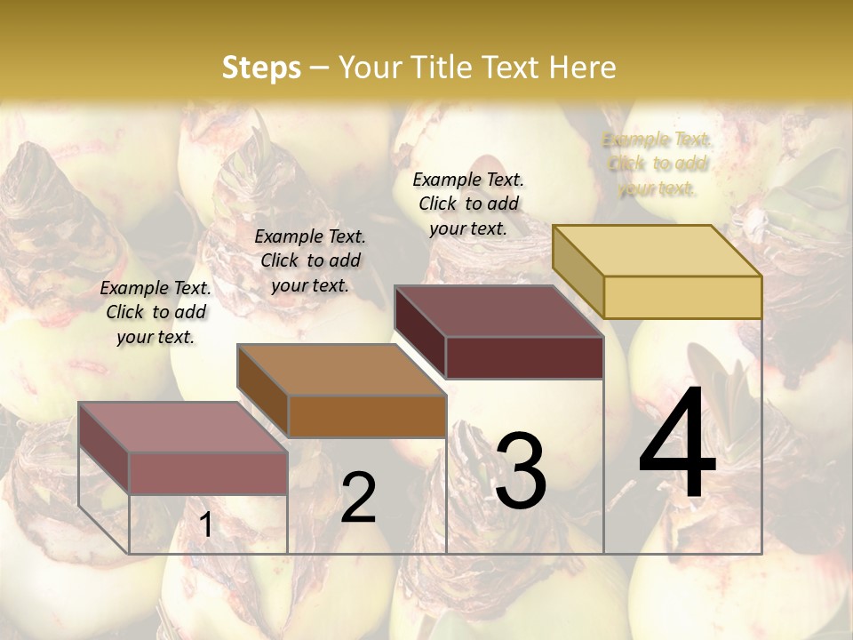 A Bunch Of Onions Sitting On Top Of A Table PowerPoint Template