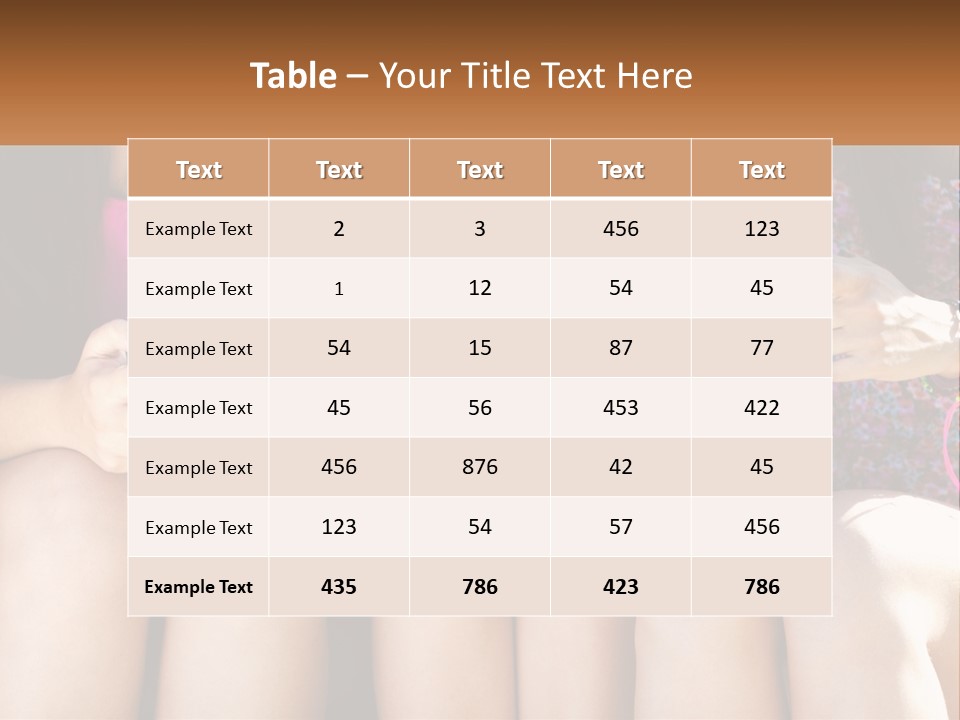 A Group Of Women Sitting Next To Each Other Holding Cell Phones PowerPoint Template