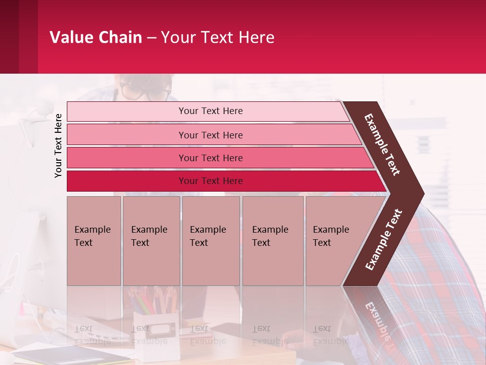 A Group Of People Looking At A Computer Screen PowerPoint Template