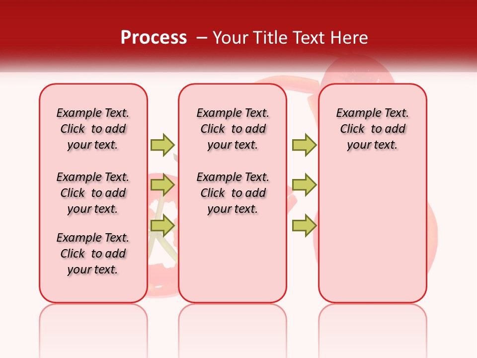 A Picture Of A Tomato And A Slice Of Tomato On A White Background PowerPoint Template