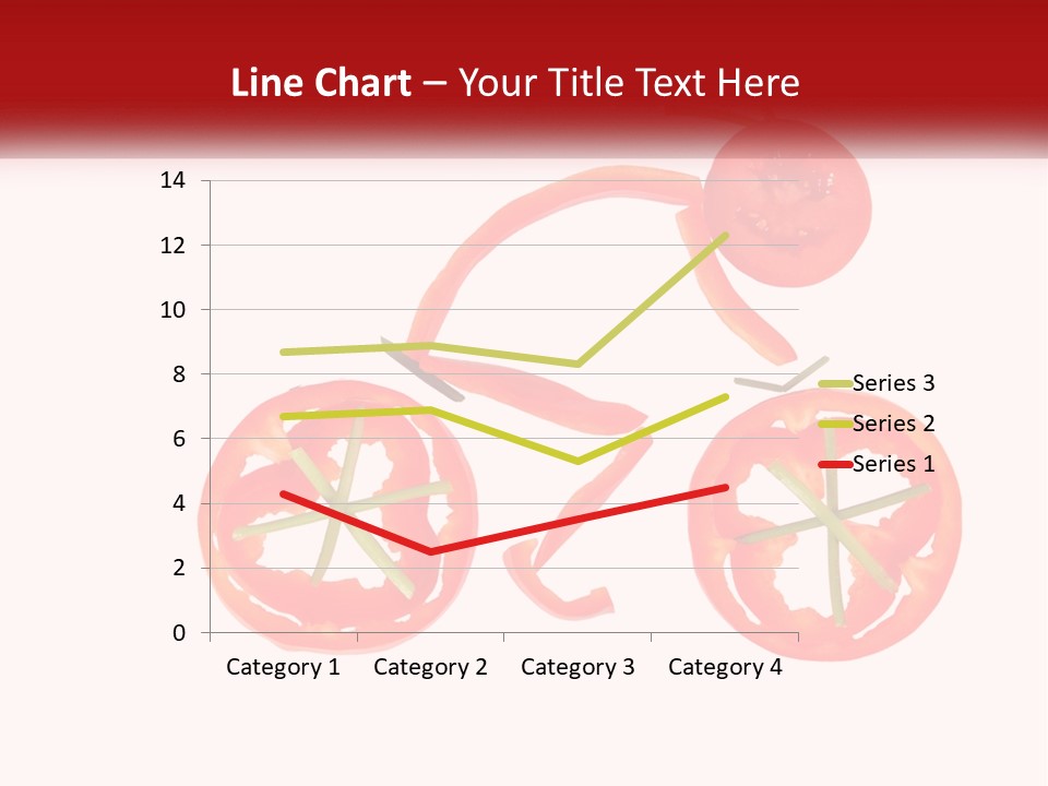 A Picture Of A Tomato And A Slice Of Tomato On A White Background PowerPoint Template