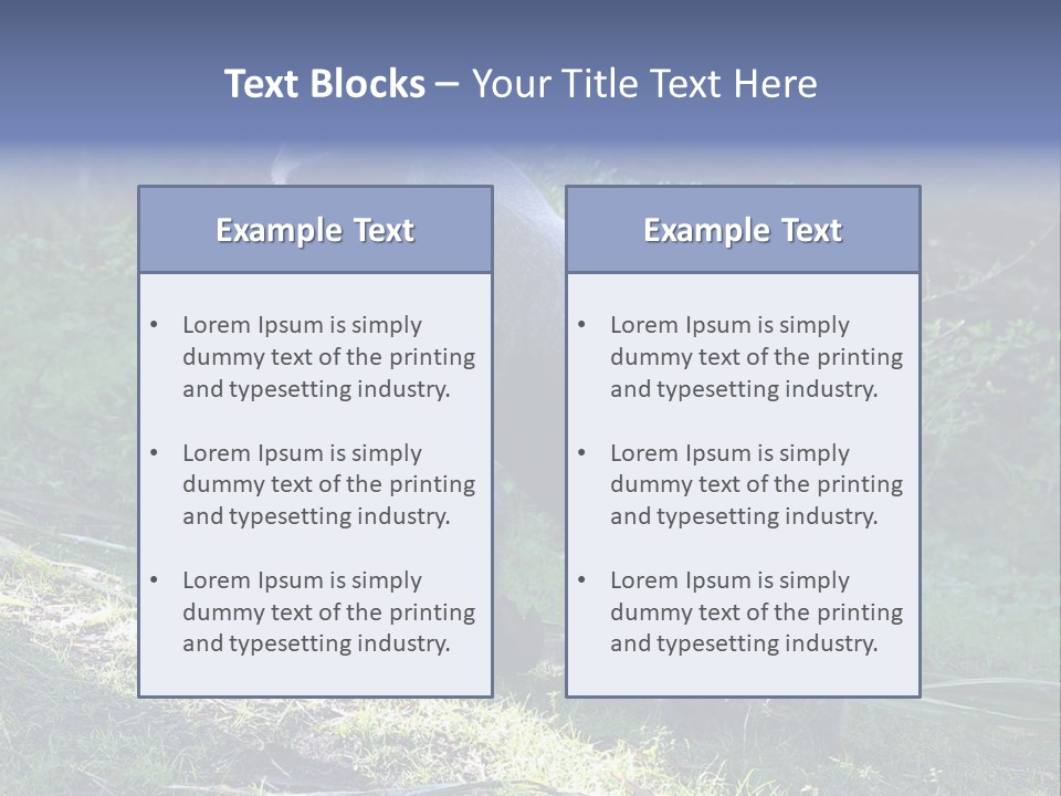 A Gorilla Standing In The Grass With Trees In The Background PowerPoint Template