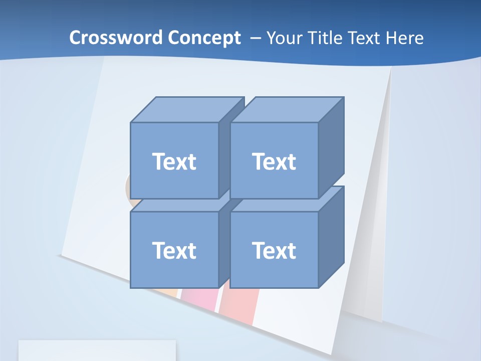 A Card With A Heart And Two Hands Holding A Piece Of Paper PowerPoint Template