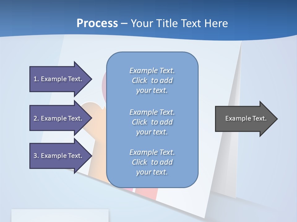 A Card With A Heart And Two Hands Holding A Piece Of Paper PowerPoint Template