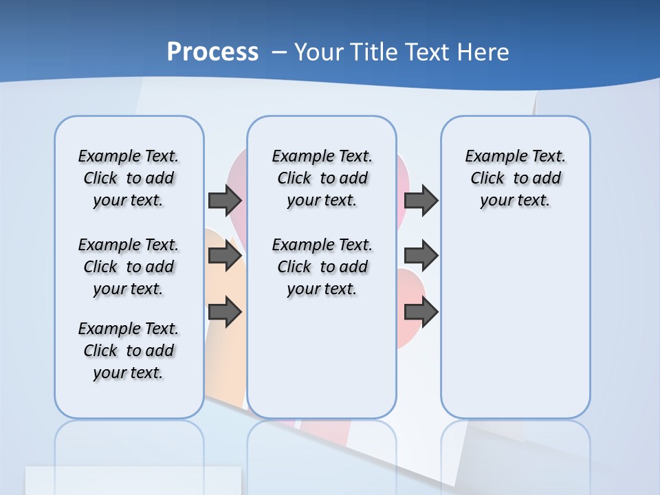 A Card With A Heart And Two Hands Holding A Piece Of Paper PowerPoint Template