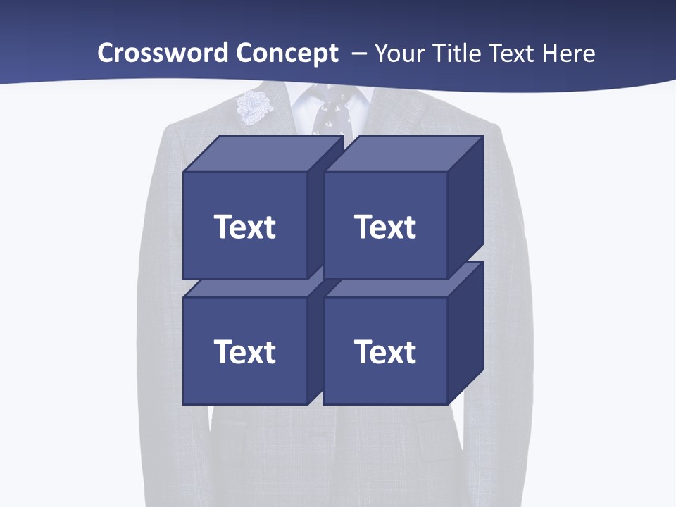 A Suit And Tie On A Mannequin Mannequin Mannequin Mann PowerPoint Template