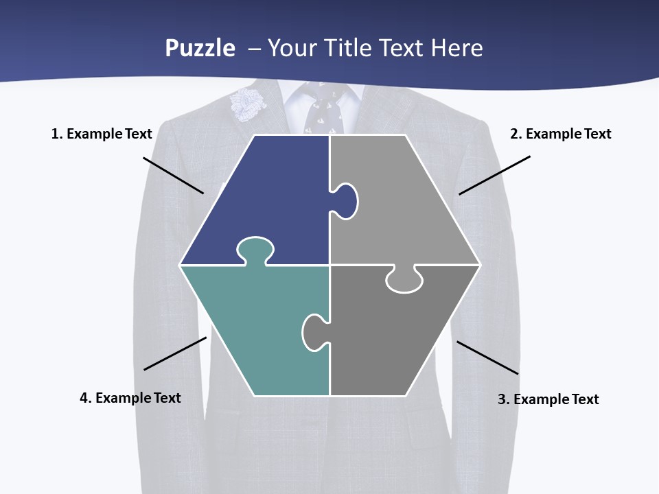 A Suit And Tie On A Mannequin Mannequin Mannequin Mann PowerPoint Template