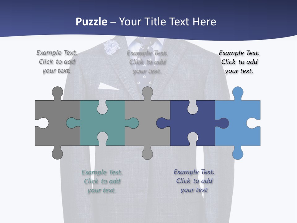 A Suit And Tie On A Mannequin Mannequin Mannequin Mann PowerPoint Template