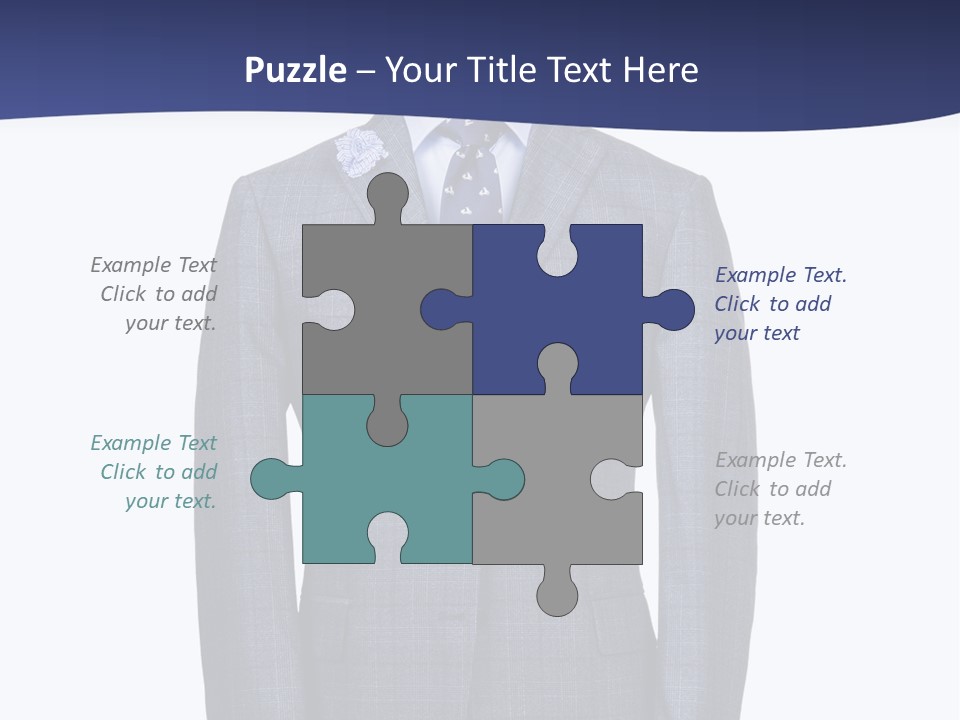 A Suit And Tie On A Mannequin Mannequin Mannequin Mann PowerPoint Template