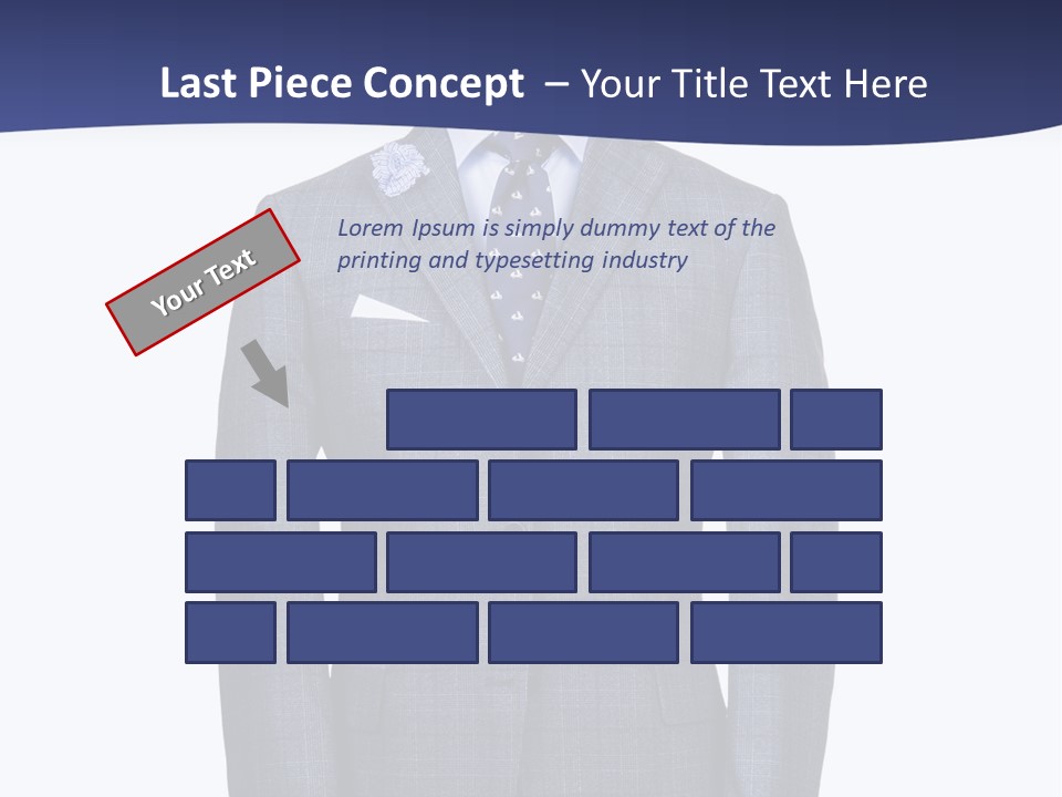 A Suit And Tie On A Mannequin Mannequin Mannequin Mann PowerPoint Template