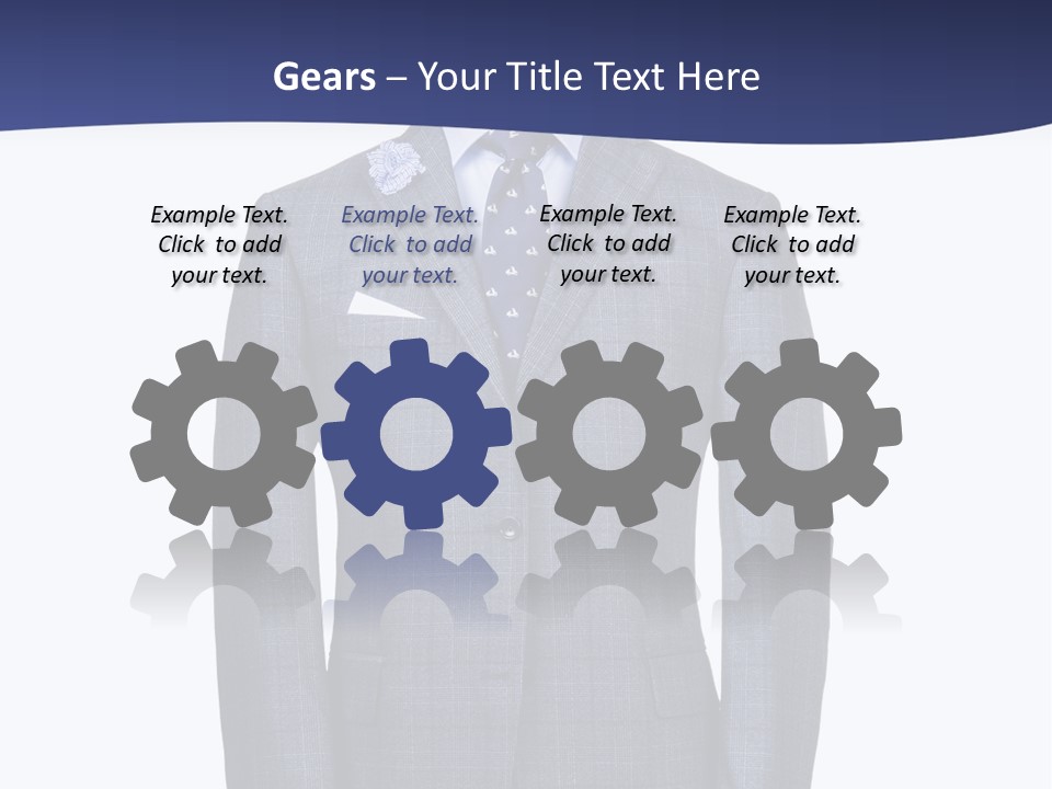 A Suit And Tie On A Mannequin Mannequin Mannequin Mann PowerPoint Template