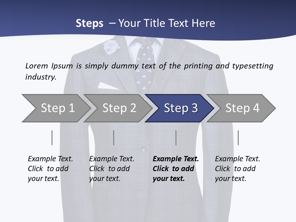 A Suit And Tie On A Mannequin Mannequin Mannequin Mann PowerPoint Template