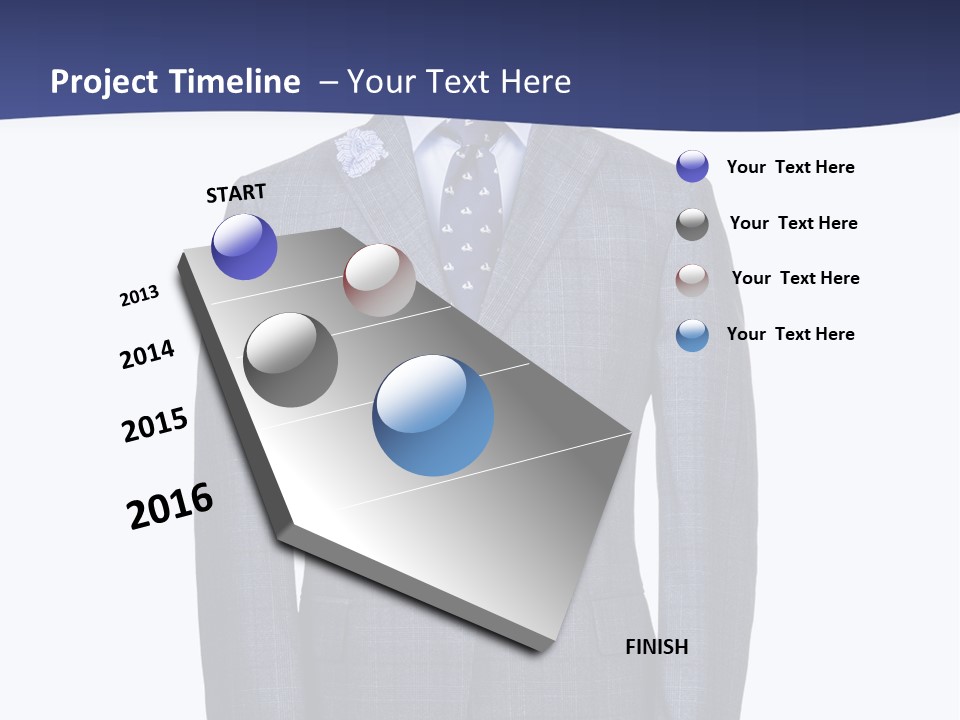 A Suit And Tie On A Mannequin Mannequin Mannequin Mann PowerPoint Template