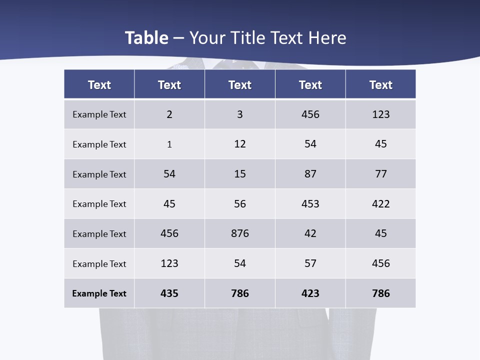 A Suit And Tie On A Mannequin Mannequin Mannequin Mann PowerPoint Template