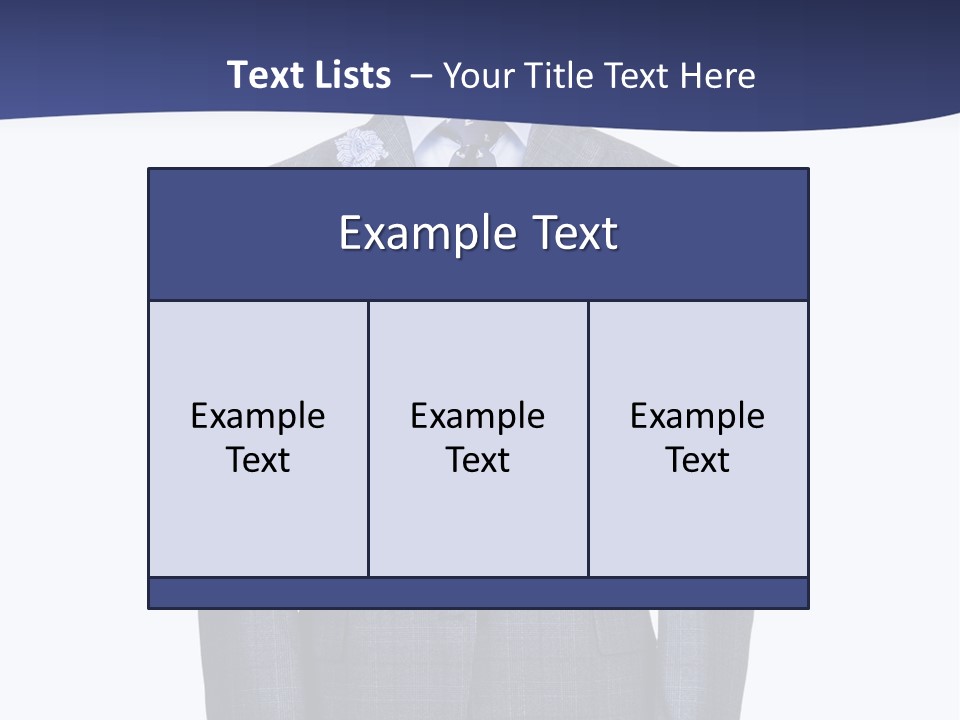 A Suit And Tie On A Mannequin Mannequin Mannequin Mann PowerPoint Template