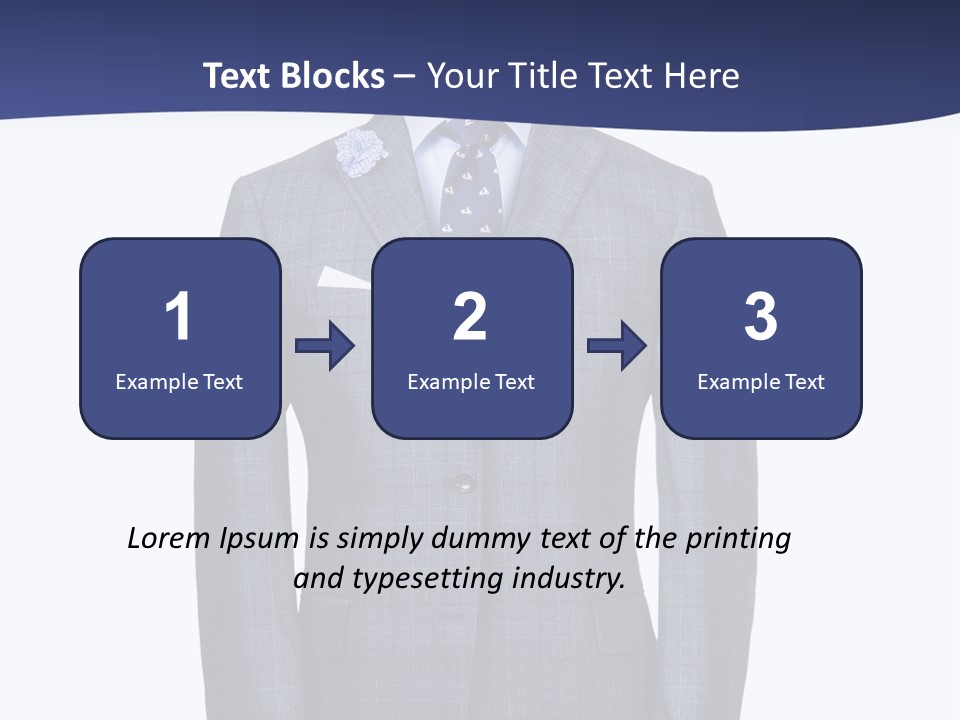 A Suit And Tie On A Mannequin Mannequin Mannequin Mann PowerPoint Template