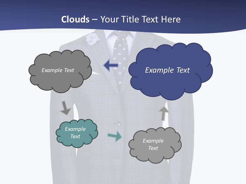 A Suit And Tie On A Mannequin Mannequin Mannequin Mann PowerPoint Template