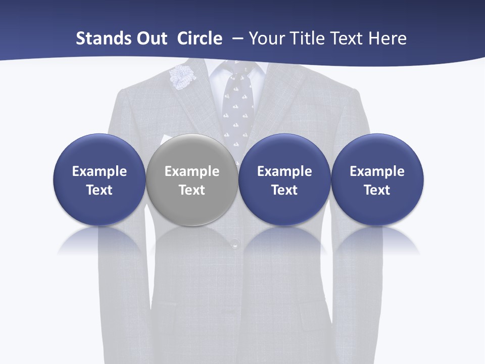 A Suit And Tie On A Mannequin Mannequin Mannequin Mann PowerPoint Template