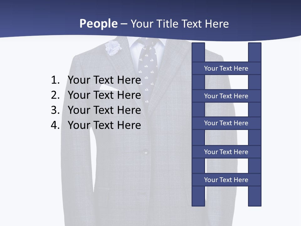 A Suit And Tie On A Mannequin Mannequin Mannequin Mann PowerPoint Template