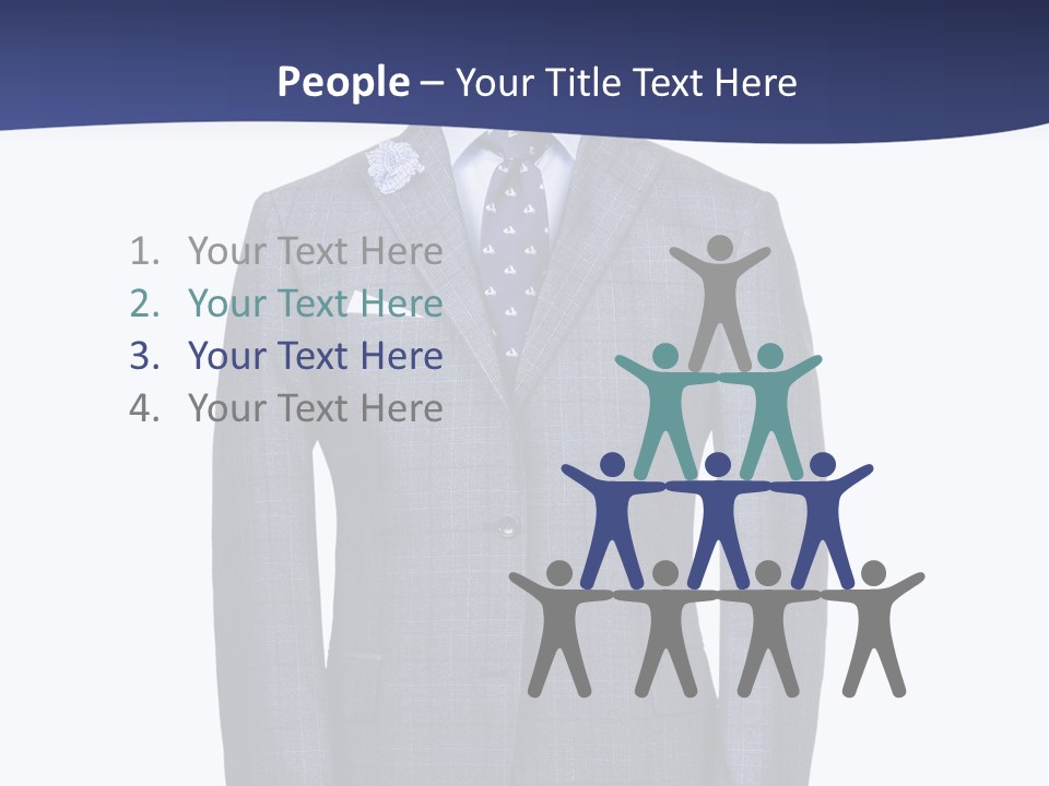 A Suit And Tie On A Mannequin Mannequin Mannequin Mann PowerPoint Template