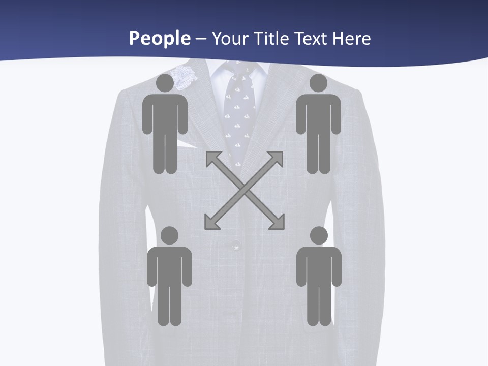 A Suit And Tie On A Mannequin Mannequin Mannequin Mann PowerPoint Template