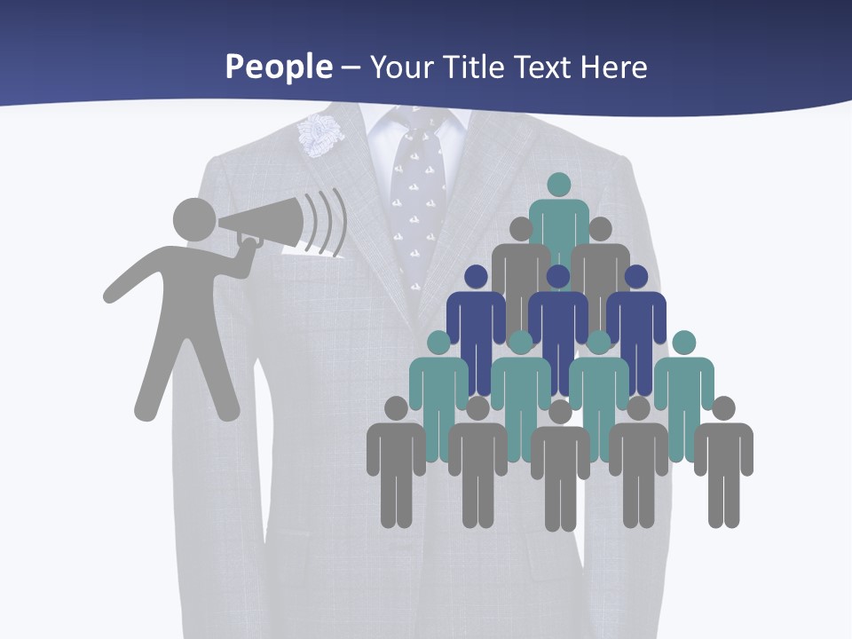 A Suit And Tie On A Mannequin Mannequin Mannequin Mann PowerPoint Template