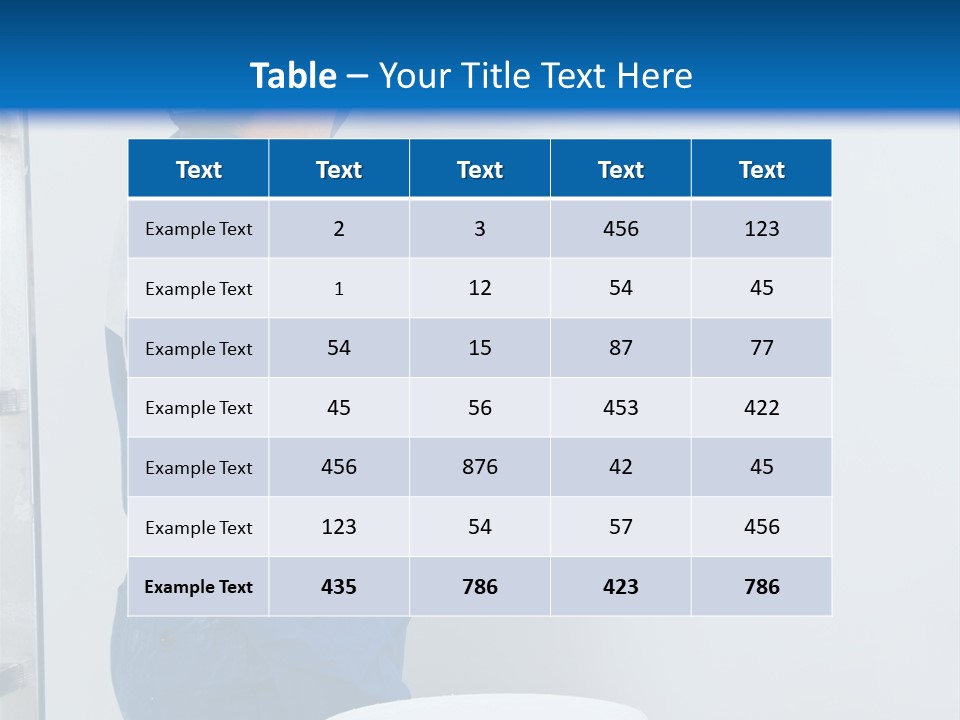 A Man Painting A Wall With A Paint Roller PowerPoint Template