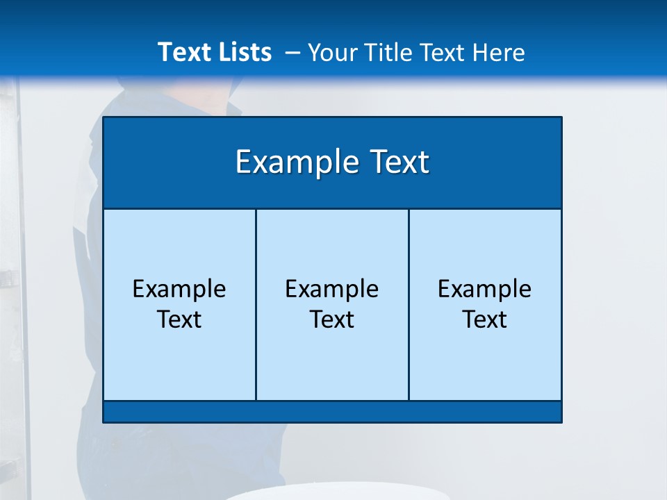 A Man Painting A Wall With A Paint Roller PowerPoint Template