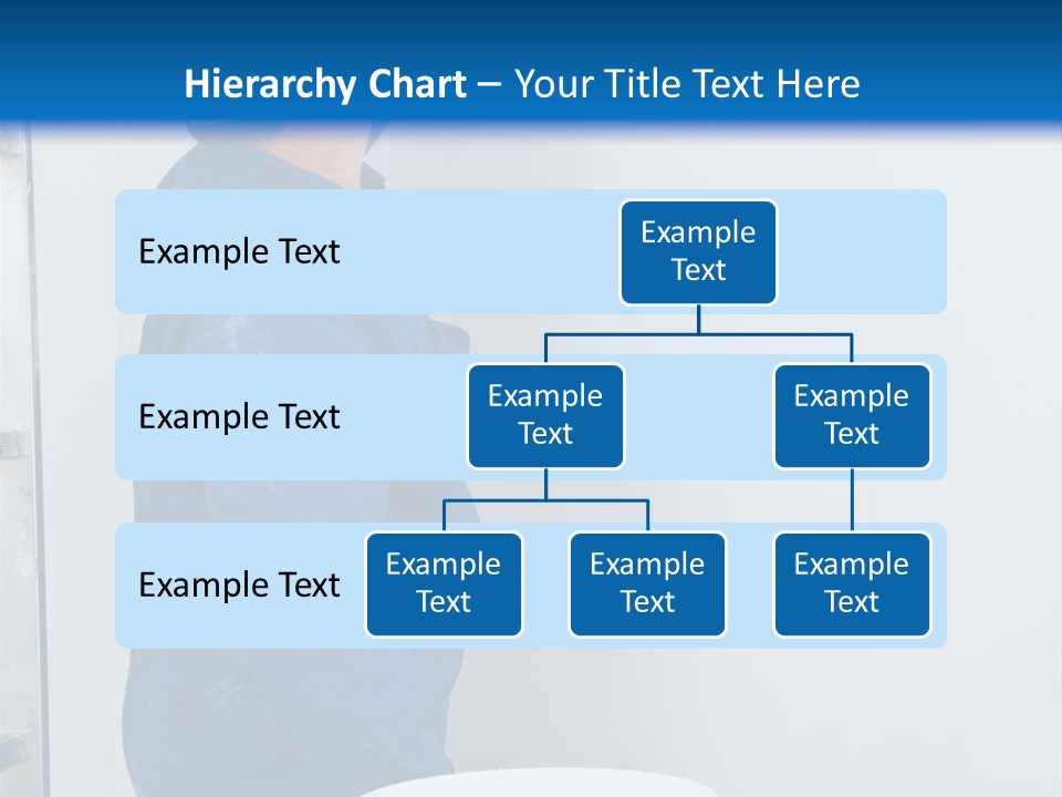 A Man Painting A Wall With A Paint Roller PowerPoint Template