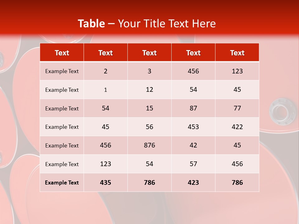 A Group Of Red Barrels Stacked On Top Of Each Other PowerPoint Template