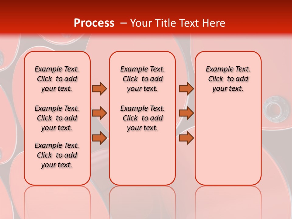 A Group Of Red Barrels Stacked On Top Of Each Other PowerPoint Template