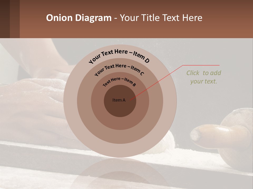 A Person Kneading Dough On Top Of A Table PowerPoint Template