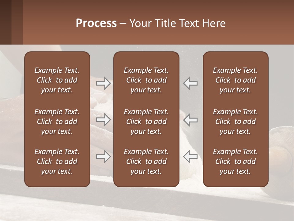 A Person Kneading Dough On Top Of A Table PowerPoint Template