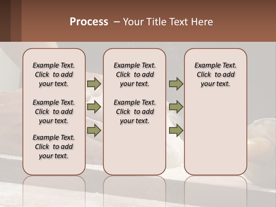 A Person Kneading Dough On Top Of A Table PowerPoint Template
