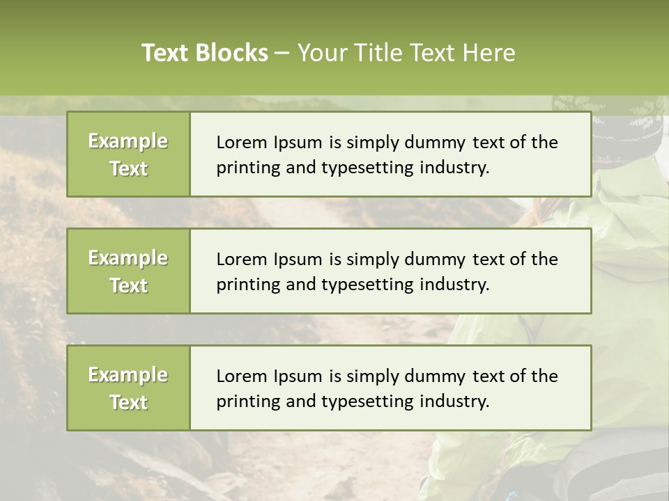 A Person Walking Up A Mountain Trail With Skis PowerPoint Template