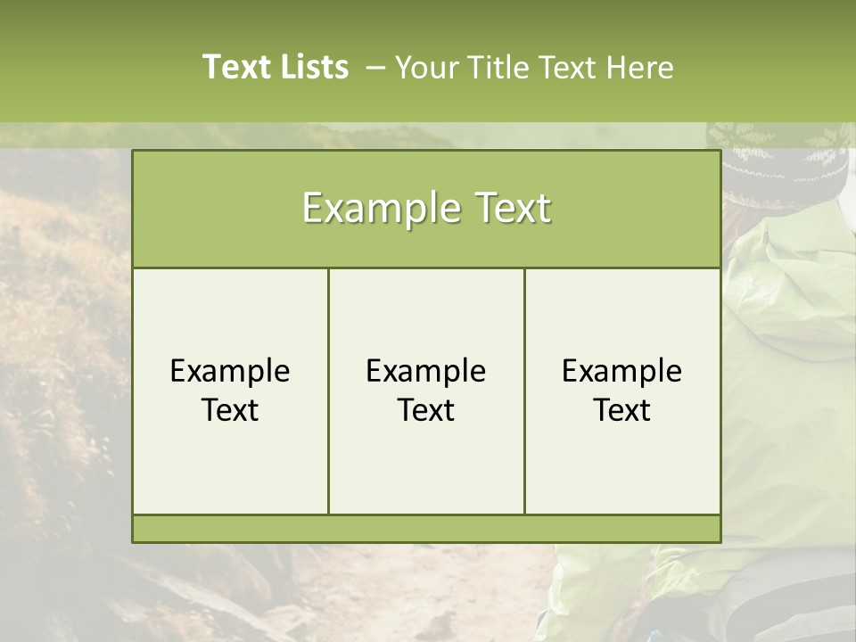 A Person Walking Up A Mountain Trail With Skis PowerPoint Template