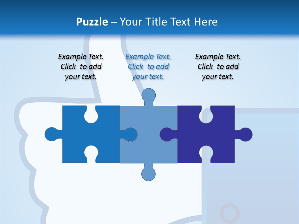 A Thumbs Up Powerpoint Presentation Is Shown PowerPoint Template