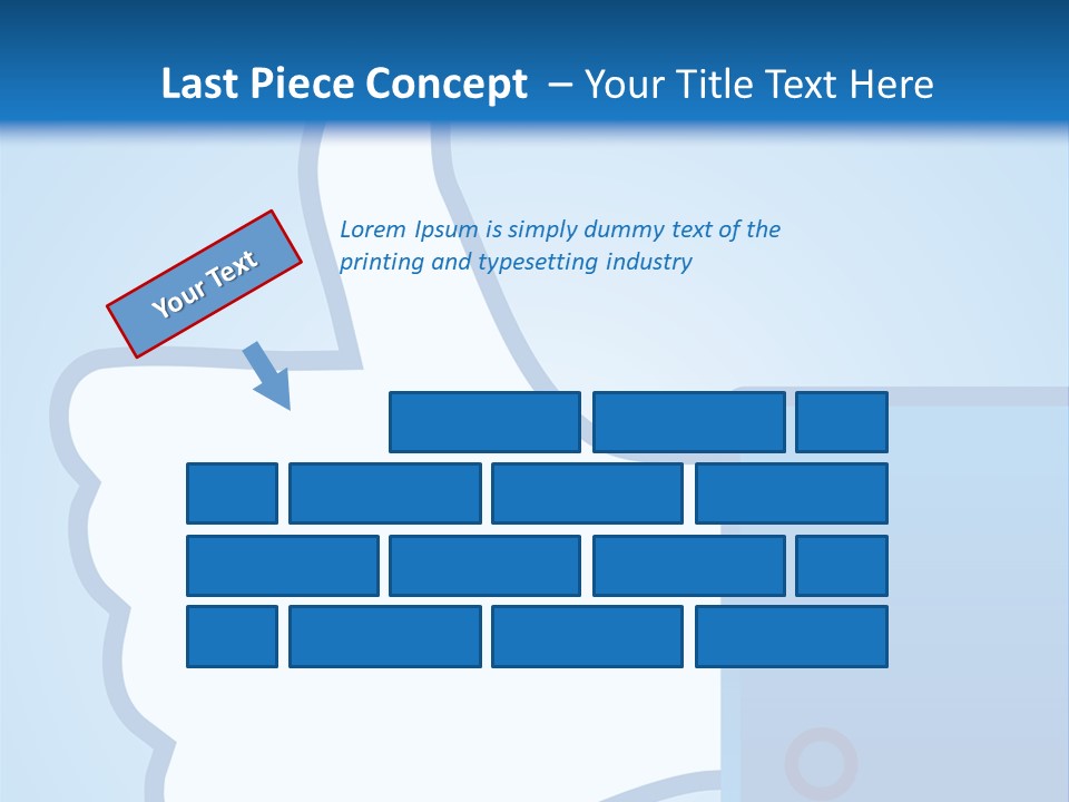 A Thumbs Up Powerpoint Presentation Is Shown PowerPoint Template