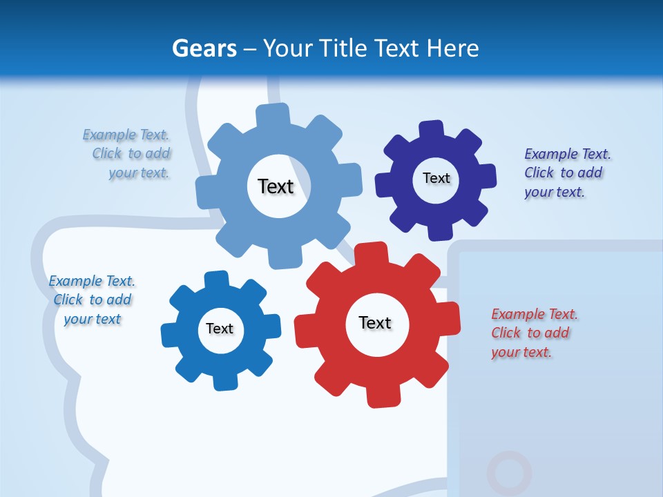 A Thumbs Up Powerpoint Presentation Is Shown PowerPoint Template