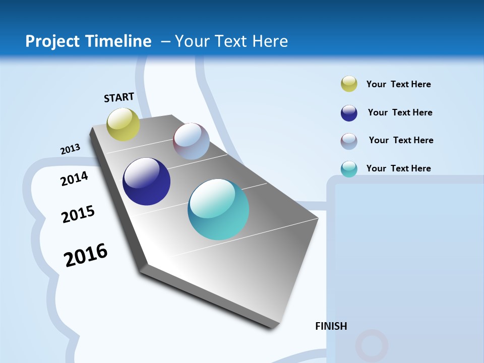 A Thumbs Up Powerpoint Presentation Is Shown PowerPoint Template