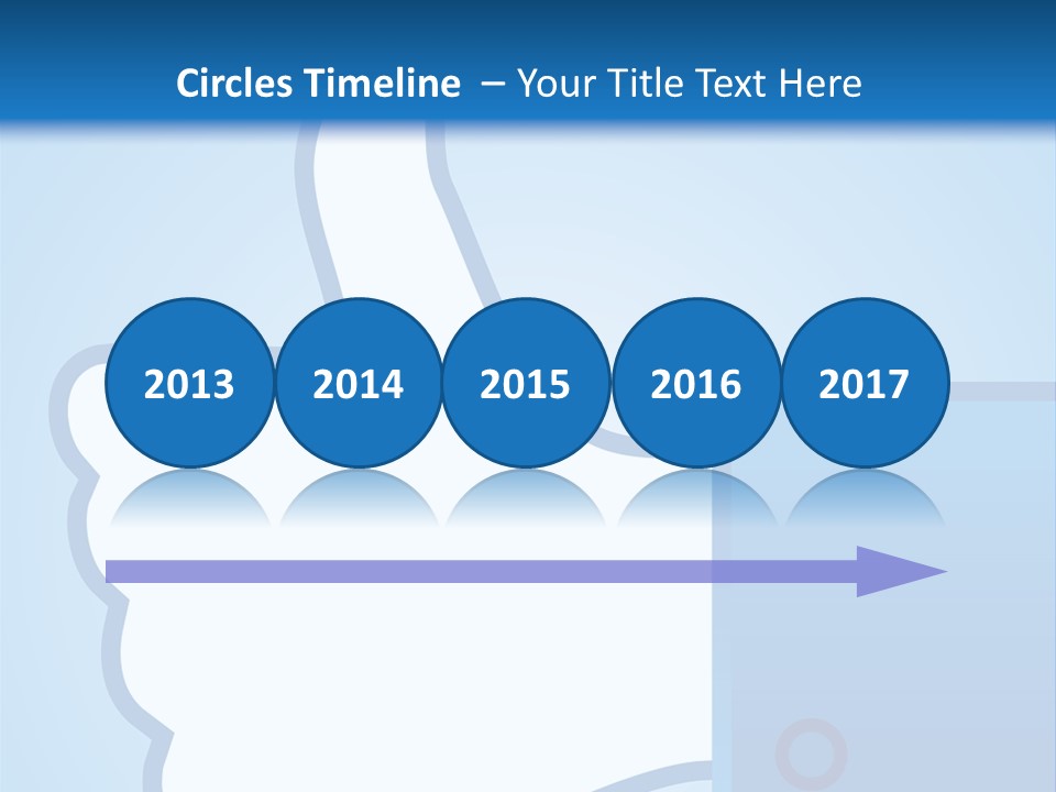 A Thumbs Up Powerpoint Presentation Is Shown PowerPoint Template