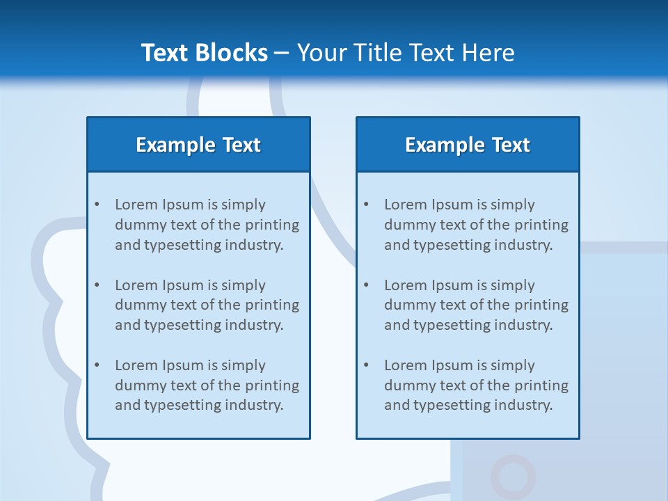 A Thumbs Up Powerpoint Presentation Is Shown PowerPoint Template