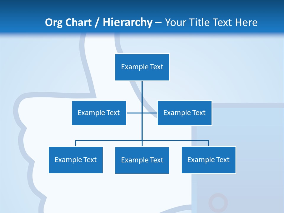 A Thumbs Up Powerpoint Presentation Is Shown PowerPoint Template