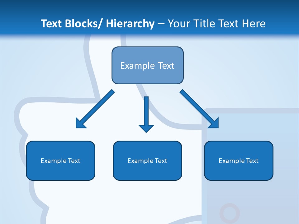 A Thumbs Up Powerpoint Presentation Is Shown PowerPoint Template