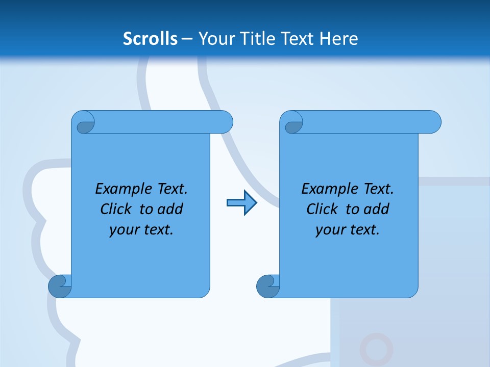 A Thumbs Up Powerpoint Presentation Is Shown PowerPoint Template